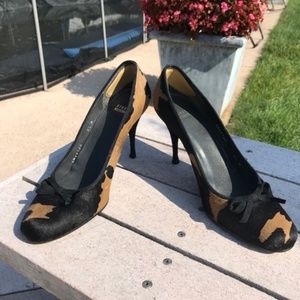 Stuart Weitzman Pony Hair/Suede Heels ~ Size 9-1/2